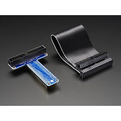 Adafruit Assembled Pi T-Cobbler Plus GPIO Breakout voor Raspberry Pi B+ Adafruit Assembled Pi T-Cobbler Plus GPIO Breakout voor Raspberry Pi B+