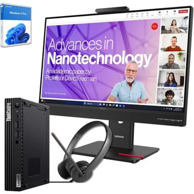 Lenovo Complete desktop pc Intel Core i5 10500T + 24 inch ThinkVision T24 webcam audio + headset Essential 16 GB RAM 512 GB SSD Nvme Windows 11 Pro Lenovo Complete desktop pc Intel Core i5 10500T + 24 inch ThinkVision T24 webcam audio + headset Essential 16 GB RAM 512 GB SSD Nvme Windows 11 Pro