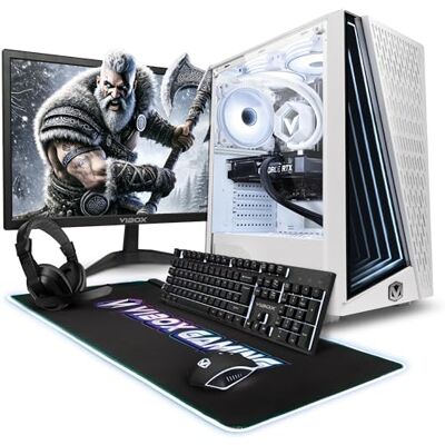 Vibox IV-627 PC Gamer Bundle • AMD Ryzen 7 5700X 8 Core • Nvidia RTX 5050 8GB • 16GB RAM • 500GB SSD • Windows 11 • 23" Display • WiFi 6 + Bluetooth 5.4 Vibox IV-627 PC Gamer Bundle • AMD Ryzen 7 5700X 8 Core • Nvidia RTX 5050 8GB • 16GB RAM • 500GB SSD • Windows 11 • 23" Display • WiFi 6 + Bluetooth 5.4