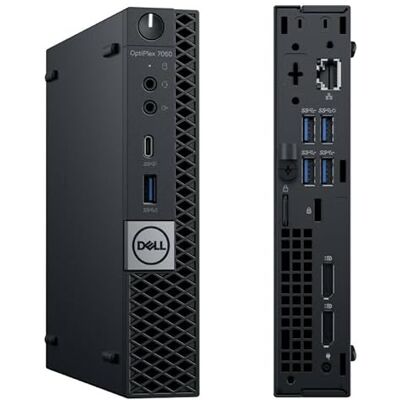Dell Optiplex 7070 Mini-desktopcomputer, Intel Core i5-9500T, 16 GB RAM, 256 GB SSD, wifi, Bluetooth, geen toetsenbord en muis, Windows 11 Pro (gereviseerd) Dell Optiplex 7070 Mini-desktopcomputer, Intel Core i5-9500T, 16 GB RAM, 256 GB SSD, wifi, Bluetooth, geen toetsenbord en muis, Windows 11 Pro (gereviseerd)