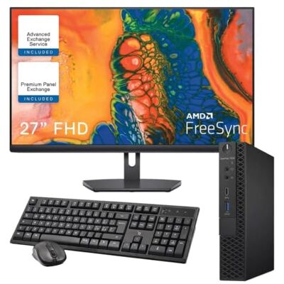 PCRENEWED TECNOLOGIA ACCESSIBILE Mini PC Optiplex 7050 Desktop (gereviseerd) Windows 11 Pro + Office Core i5 6500t 16 GB RAM 256 NVME SSD + 240 GB SSD WiFi BTH Mini Computer (27 inch) PCRENEWED TECNOLOGIA ACCESSIBILE Mini PC Optiplex 7050 Desktop (gereviseerd) Windows 11 Pro + Office Core i5 6500t 16 GB RAM 256 NVME SSD + 240 GB SSD WiFi BTH Mini Computer (27 inch)