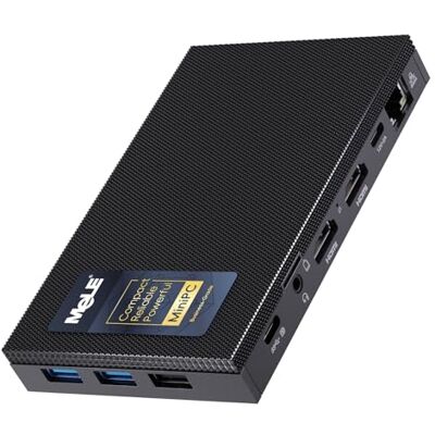MeLE Quieter 4C Mini PC Fanless, N100 16 GB, 512 GB, Triple Display 4K MeLE Quieter 4C Mini PC Fanless, N100 16 GB, 512 GB, Triple Display 4K