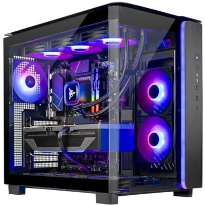 Skytech Gaming King 95 PC Gaming AMD Ryzen 9 9900X 4,4 GHz, NVIDIA RTX 5070 Ti 16 Go, 2 To Gen4 NVMe SSD, 32 Go DDR5 RAM 6000, 850 W Gold ATX 3 PSU, 360 ARGB AIO, Wi-Fi, Win 11, Ordinateur Skytech Gaming King 95 PC Gaming AMD Ryzen 9 9900X 4,4 GHz, NVIDIA RTX 5070 Ti 16 Go, 2 To Gen4 NVMe SSD, 32 Go DDR5 RAM 6000, 850 W Gold ATX 3 PSU, 360 ARGB AIO, Wi-Fi, Win 11, Ordinateur