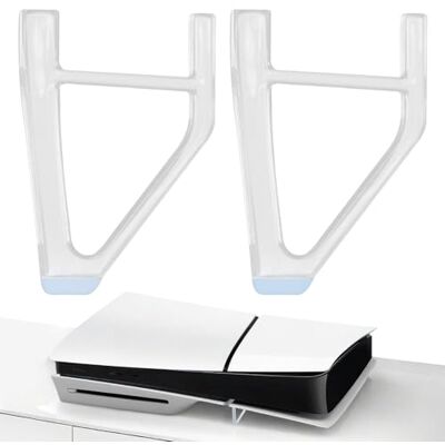 jinminamz Horizontale sokkel PS5 koelvoeten voor platte console compatibel met slim jinminamz Horizontale sokkel PS5 koelvoeten voor platte console compatibel met slim