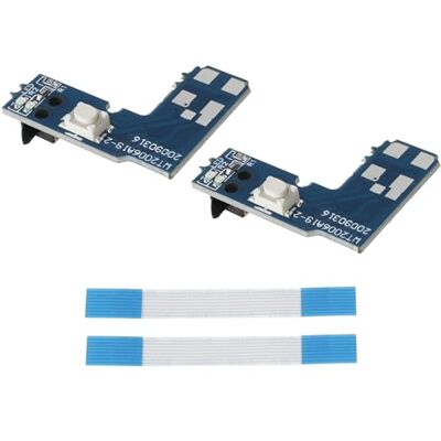 YINETTECH Set van 2 gameconsole-stroomschakelaars compatibel met Sony PS2 Slim SCPH 7000 Series met flexibele kabel en band YINETTECH Set van 2 gameconsole-stroomschakelaars compatibel met Sony PS2 Slim SCPH 7000 Series met flexibele kabel en band