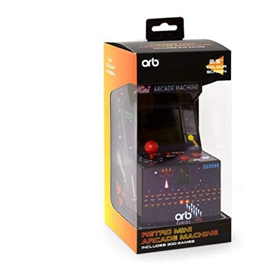Thumbs Up ORB 1002624 Mini-arcade-machine met 300 spellen, 16-bit, meerkleurig Thumbs Up ORB 1002624 Mini-arcade-machine met 300 spellen, 16-bit, meerkleurig