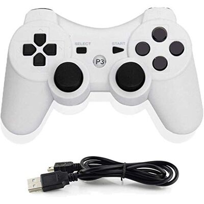 Infityle Draadloze controllers voor PS3 Playstation 3 console (wit) Infityle Draadloze controllers voor PS3 Playstation 3 console (wit)
