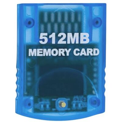 Mcbazel Geheugenkaart voor Wii-/Gamecube GC-console, 512 MB Mcbazel Geheugenkaart voor Wii-/Gamecube GC-console, 512 MB