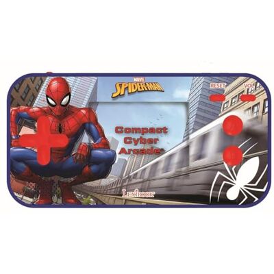 Lexibook Marvel Spider-Man JL2367SPLXB Gameconsole, draagbaar, compact, 150 spellen, lcd-display, werkt op batterijen, blauw Lexibook Marvel Spider-Man JL2367SPLXB Gameconsole, draagbaar, compact, 150 spellen, lcd-display, werkt op batterijen, blauw