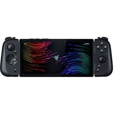 Razer Edge Draagbare Android-console met Kishi V2 Pro (Qualcomm Snapdragon G3X Gen 1, 6,8 inch FHD+ AMOLED-display 144 Hz, HyperSense Haptics, PC, Xbox en Cloud Gaming) zwart Razer Edge Draagbare Android-console met Kishi V2 Pro (Qualcomm Snapdragon G3X Gen 1, 6,8 inch FHD+ AMOLED-display 144 Hz, HyperSense Haptics, PC, Xbox en Cloud Gaming) zwart