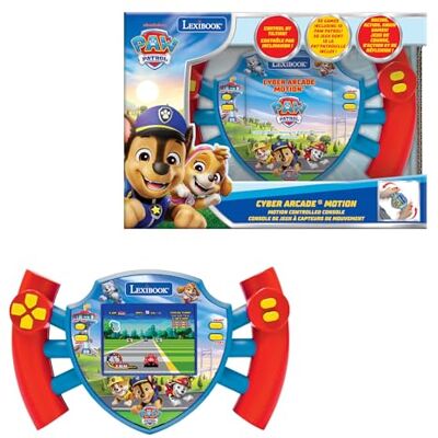 Lexibook , Paw Patrol, PAW Patrol Cyber Arcade console, compact en draagbaar, 50 games, LCD-kleurendisplay, werkt op batterijen, JL3180PA Lexibook , Paw Patrol, PAW Patrol Cyber Arcade console, compact en draagbaar, 50 games, LCD-kleurendisplay, werkt op batterijen, JL3180PA