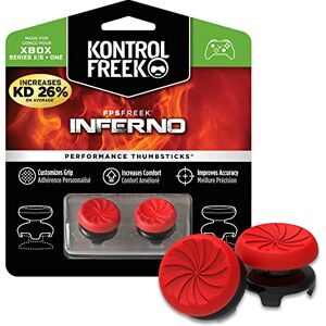 KontrolFreek FPS Freek Inferno voor Xbox One en Xbox Series X Controller 2x High Concaves Rood KontrolFreek FPS Freek Inferno voor Xbox One en Xbox Series X Controller 2x High Concaves Rood