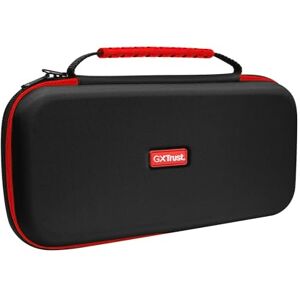 GXTrust 1251 beschermhoes voor Nintendo Switch 2, Switch-hoes met schokbestendig design, handgreep, ruimte voor 4 Joy-Cons, beschermhoes met vak voor polsband en 12 spellen, zwart GXTrust 1251 beschermhoes voor Nintendo Switch 2, Switch-hoes met schokbestendig design, handgreep, ruimte voor 4 Joy-Cons, beschermhoes met vak voor polsband en 12 spellen, zwart