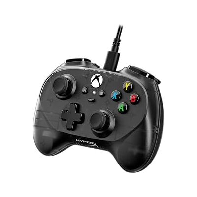HyperX Clutch Tan Mini Compact Black Gaming Controller met kabel voor Xbox Series X S met licentie en volledige functionaliteit HyperX Clutch Tan Mini Compact Black Gaming Controller met kabel voor Xbox Series X S met licentie en volledige functionaliteit