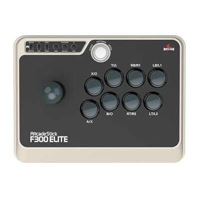 MAYFLASH Arcade Stick F300 Elite met Sanwa-toetsen en Sanwa-joysticks voor Xbox Series X, PS4, PS3, Xbox One, Switch, Android, Windows-pc, MacOS, Steam Deck, NEOGEO Mini, SEGA Mega Drive, Genesis MAYFLASH Arcade Stick F300 Elite met Sanwa-toetsen en Sanwa-joysticks voor Xbox Series X, PS4, PS3, Xbox One, Switch, Android, Windows-pc, MacOS, Steam Deck, NEOGEO Mini, SEGA Mega Drive, Genesis