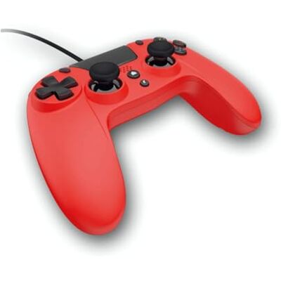 Gioteck VX4 Wired Controller voor PS4 met Audio 3.5 mm Jack Ingang, Dual Vibration Shock, Voor Playsation 4 en PC Rood (PS4) Gioteck VX4 Wired Controller voor PS4 met Audio 3.5 mm Jack Ingang, Dual Vibration Shock, Voor Playsation 4 en PC Rood (PS4)