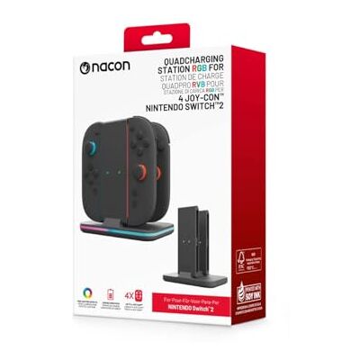 Nacon Oplaadstation voor JCon voor Switch 2 Nacon Oplaadstation voor JCon voor Switch 2