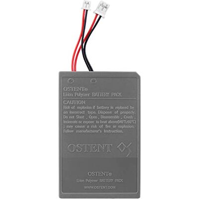 OSTENT 1000 mAh 3,65 V 3,7 Wh oplaadbare Li-ion batterij voor Sony PS4 Original/Pro/Slim Wireless Bluetooth Dual Shock Controller CUH-ZCT1 CUH-ZCT2-serie OSTENT 1000 mAh 3,65 V 3,7 Wh oplaadbare Li-ion batterij voor Sony PS4 Original/Pro/Slim Wireless Bluetooth Dual Shock Controller CUH-ZCT1 CUH-ZCT2-serie