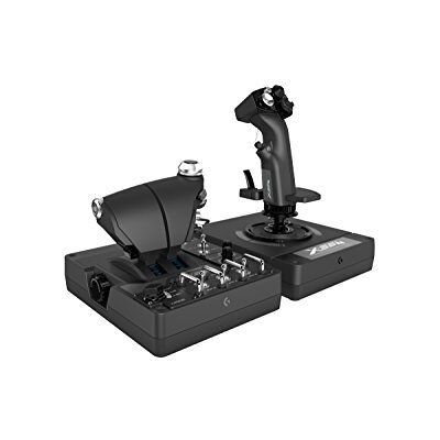 Logitech X56 HOTAS RGB Throttle and Stick Simulation Controller Zwart Logitech X56 HOTAS RGB Throttle and Stick Simulation Controller Zwart