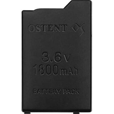 OSTENT Vervanging van de oplaadbare lithium-ion batterij met 1800 mAh 3,6 V voor de Sony PSP 1000 PSP-110 console OSTENT Vervanging van de oplaadbare lithium-ion batterij met 1800 mAh 3,6 V voor de Sony PSP 1000 PSP-110 console