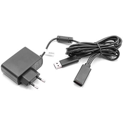 vhbw AC-adapter, voeding, compatibel met Microsoft Xbox 360, 360 Arcade, 360 Core Kinect Sensor gameconsole, netsnoer vhbw AC-adapter, voeding, compatibel met Microsoft Xbox 360, 360 Arcade, 360 Core Kinect Sensor gameconsole, netsnoer