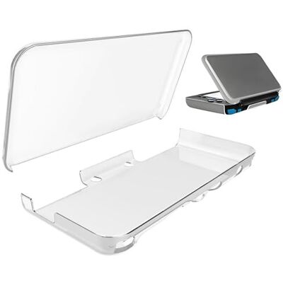 OSTENT Transparante beschermhoes voor Nintendo 2DS LL/XL console, transparant, beautytas OSTENT Transparante beschermhoes voor Nintendo 2DS LL/XL console, transparant, beautytas