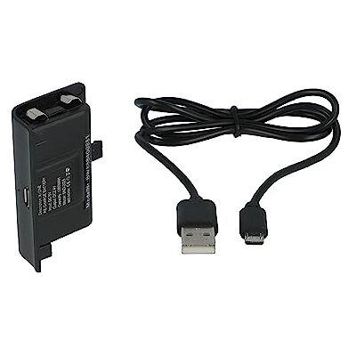 vhbw Batterij compatibel met Microsoft Xbox One Elite draadloze controller met deksel + USB-oplaadkabel vhbw Batterij compatibel met Microsoft Xbox One Elite draadloze controller met deksel + USB-oplaadkabel
