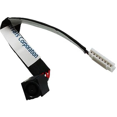 Power4Laptops Prise jack CC de rechange pour ordinateur portable avec câble compatible avec MSI Gaming GL63 8RC-230FR Power4Laptops Prise jack CC de rechange pour ordinateur portable avec câble compatible avec MSI Gaming GL63 8RC-230FR