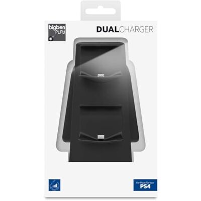 Bigben 291017 Controleur Oplaadstation, Zwart (Ps4) Bigben 291017 Controleur Oplaadstation, Zwart (Ps4)
