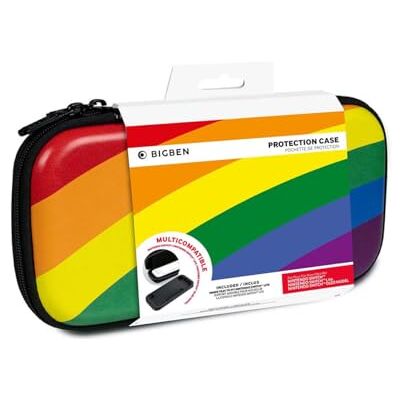 Nacon Harde tas voor Nintendo Switch regenboogvlag, regenboogvlag, Funda Nintendo Switch, regenboogvlag, Regenboog vlag, Regenboog vlag Nacon Harde tas voor Nintendo Switch regenboogvlag, regenboogvlag, Funda Nintendo Switch, regenboogvlag, Regenboog vlag, Regenboog vlag