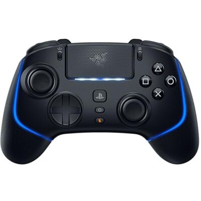 Razer Wolverine V2 Pro Draadloze gamepad voor PS5- en pc-consoles (HyperSpeed Wireless, Mecha-Tactile Action knoppen, 8-weg Microswitch D-Pad, HyperTrigger) zwart Razer Wolverine V2 Pro Draadloze gamepad voor PS5- en pc-consoles (HyperSpeed Wireless, Mecha-Tactile Action knoppen, 8-weg Microswitch D-Pad, HyperTrigger) zwart
