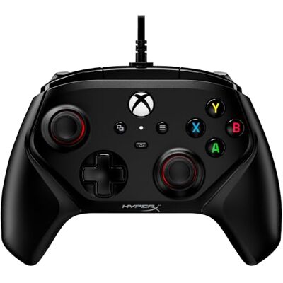 HyperX Clutch Gladiate bedrade controller voor Xbox One, Xbox Series X S, PC, officieel gelicentieerd door Xbox, dubbele trigger, programmeerbare knoppen, dubbele rommelmotor HyperX Clutch Gladiate bedrade controller voor Xbox One, Xbox Series X S, PC, officieel gelicentieerd door Xbox, dubbele trigger, programmeerbare knoppen, dubbele rommelmotor