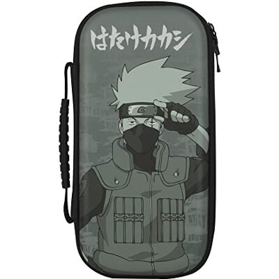 Konix Naruto Shippuden beschermhoes en draagtas voor Nintendo Switch console en accessoires, opslag voor 8 spellen, motief Kakashi Konix Naruto Shippuden beschermhoes en draagtas voor Nintendo Switch console en accessoires, opslag voor 8 spellen, motief Kakashi