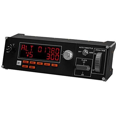 Logitech Saitek Pro Flight Multi Panel Zwart Logitech Saitek Pro Flight Multi Panel Zwart