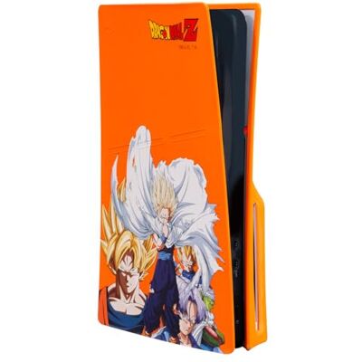 FRTEC Siliconen beschermhoes voor PS5-console, Disc Edition, Dragon Ball Z-design, stofdicht en krasbestendig, dubbele siliconen beschermhoes PS5, eenvoudige installatie (origineel) FRTEC Siliconen beschermhoes voor PS5-console, Disc Edition, Dragon Ball Z-design, stofdicht en krasbestendig, dubbele siliconen beschermhoes PS5, eenvoudige installatie (origineel)