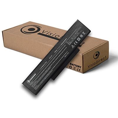 Visiodirect ® Batterijtype A32-K72 voor Asus K73 K73e K73j K73S K73sv N71 N73 11,1 V 4400 mAh Visiodirect ® Batterijtype A32-K72 voor Asus K73 K73e K73j K73S K73sv N71 N73 11,1 V 4400 mAh