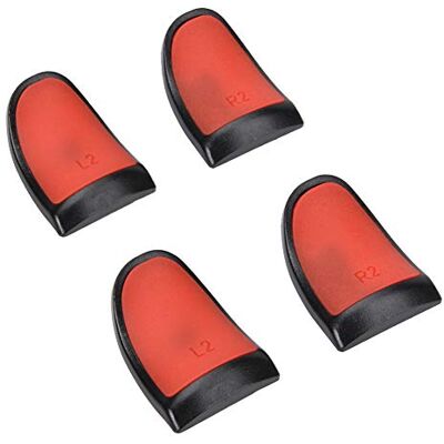 CCYLEZ L2 R2 Trigger Uitbreidingsknoppen voor PS4, handgrepen controller verlengknoppen, soft touch trigger extenders voor Gamepad PS4 (rood) CCYLEZ L2 R2 Trigger Uitbreidingsknoppen voor PS4, handgrepen controller verlengknoppen, soft touch trigger extenders voor Gamepad PS4 (rood)