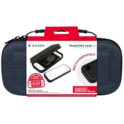 Nacon Harde draagtas voor Nintendo Switch Grijs, Funda Nintendo Switch, Grijs, grijs., Grijs Nacon Harde draagtas voor Nintendo Switch Grijs, Funda Nintendo Switch, Grijs, grijs., Grijs