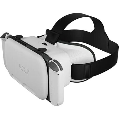 Orzly VR-headset voor Nintendo Switch & Switch OLED-console met verstelbare lens voor een virtual reality-game-ervaring en voor Labo VR Wit Edition in geschenkdoos Orzly VR-headset voor Nintendo Switch & Switch OLED-console met verstelbare lens voor een virtual reality-game-ervaring en voor Labo VR Wit Edition in geschenkdoos