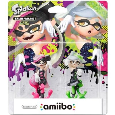 Nintendo Amiibo Splatoon Set van 2 figuren (Aioli + Limoengroen) Nintendo Amiibo Splatoon Set van 2 figuren (Aioli + Limoengroen)