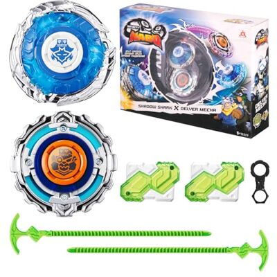Infinity Spinner Serie Split Shadow Shark & Delver Mecha Infinity Spinner Serie Split Shadow Shark & Delver Mecha