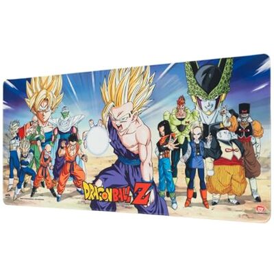 Grupo Erik XXL muismat Dragon Ball Z 80 x 35 cm bureauonderlegger, muismat anime en gamer, decoratie kantoor Grupo Erik XXL muismat Dragon Ball Z 80 x 35 cm bureauonderlegger, muismat anime en gamer, decoratie kantoor
