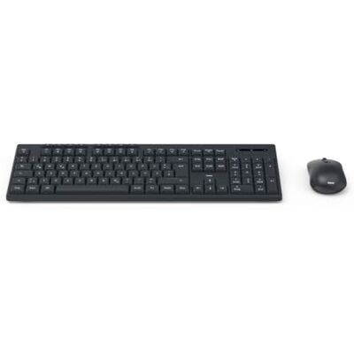 Hama Draadloze toetsenbordset (draadloos toetsenbord met muis, met batterij, ergonomisch typgevoel, stille toetsen, USB-ontvanger, muis met DPI-schakelaar, toetsen Hama Draadloze toetsenbordset (draadloos toetsenbord met muis, met batterij, ergonomisch typgevoel, stille toetsen, USB-ontvanger, muis met DPI-schakelaar, toetsen