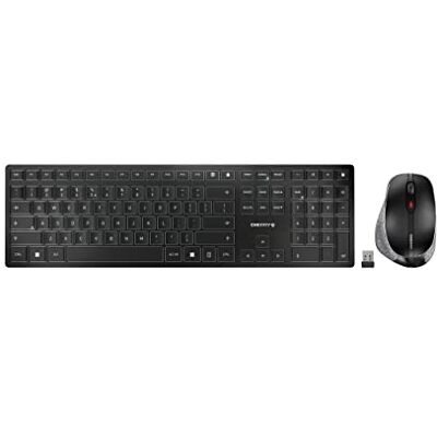 CHERRY Stream Keyboard TKL, mechanisch toetsenbord, bekabeld zonder numeriek toetsenblok, Spaanse lay-out (QWERTY), stil typen, uniek typ-gevoel, zwart CHERRY Stream Keyboard TKL, mechanisch toetsenbord, bekabeld zonder numeriek toetsenblok, Spaanse lay-out (QWERTY), stil typen, uniek typ-gevoel, zwart