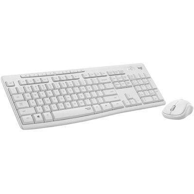 Logitech MK295 draadloze muisset – SilentTouch, cijferblok, sneltoetsen, optische tracker, USB-ontvanger, nano-muis, draadloze muis, nullatentie, Frans AZERTY-toetsenbord – wit Logitech MK295 draadloze muisset – SilentTouch, cijferblok, sneltoetsen, optische tracker, USB-ontvanger, nano-muis, draadloze muis, nullatentie, Frans AZERTY-toetsenbord – wit
