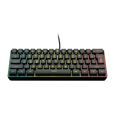 SureFire Kingpin X1 60% Amerikaans Engels gaming toetsenbord, klein en mobiel gaming multimedia-toetsenbord, RGB-toetsenbord met verlichting, 25 anti-ghosting-toetsen, Amerikaanse QWERTY-lay-out SureFire Kingpin X1 60% Amerikaans Engels gaming toetsenbord, klein en mobiel gaming multimedia-toetsenbord, RGB-toetsenbord met verlichting, 25 anti-ghosting-toetsen, Amerikaanse QWERTY-lay-out