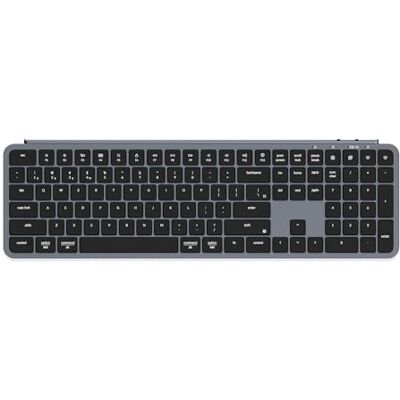 Keychron B6 Pro QMK draadloos toetsenbord, ultradun, volledig formaat, met stil numeriek toetsenblok, 2,4 GHz/Bluetooth 5.2/bekabelde verbinding, lange levensduur, compatibel met Mac, Windows, Linux, grijs Keychron B6 Pro QMK draadloos toetsenbord, ultradun, volledig formaat, met stil numeriek toetsenblok, 2,4 GHz/Bluetooth 5.2/bekabelde verbinding, lange levensduur, compatibel met Mac, Windows, Linux, grijs