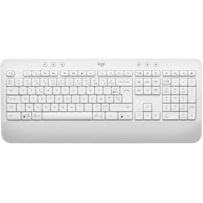 Logitech Signature MK650 Combo for Business Draadloze muis en toetsenbord, Logi Bolt, Bluetooth, SmartWheel, Windows/Mac/Chrome/Linux, Frans AZERTY, wit Logitech Signature MK650 Combo for Business Draadloze muis en toetsenbord, Logi Bolt, Bluetooth, SmartWheel, Windows/Mac/Chrome/Linux, Frans AZERTY, wit