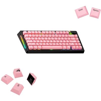 GLORIOUS GPBT Basics PBT Doubleshot Potion Pink keycaps (ANSI) Dik PBT-materiaal, zeer slijtvast. Scherpe gesublimeerde legendes voor mechanische toetsenborden in MX-stijl. GLORIOUS GPBT Basics PBT Doubleshot Potion Pink keycaps (ANSI) Dik PBT-materiaal, zeer slijtvast. Scherpe gesublimeerde legendes voor mechanische toetsenborden in MX-stijl.