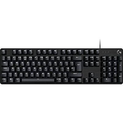 Logitech G413 SE mechanisch gamingtoetsenbord, groot formaat QWERTZ Duits toetsenbord, touchscreen, zwart Logitech G413 SE mechanisch gamingtoetsenbord, groot formaat QWERTZ Duits toetsenbord, touchscreen, zwart
